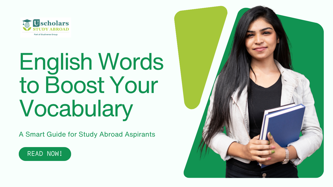 English Words to Boost Your Vocabulary: A Smart Guide for Study Abroad Aspirants