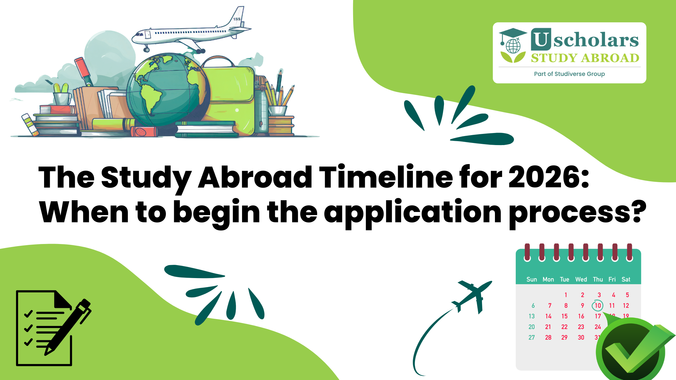 The Study Abroad Timeline for Indian Students