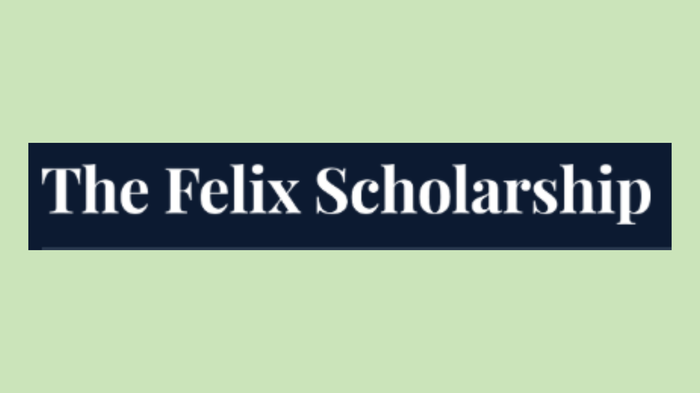 Felix Scholarships
